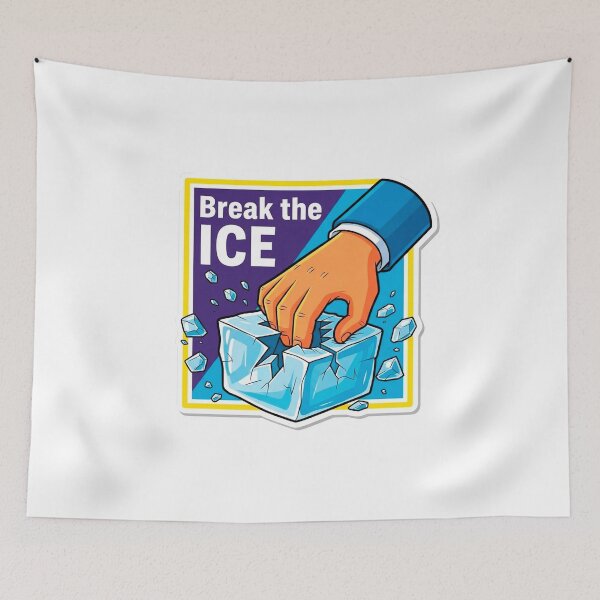 Item preview, Break the Ice Vote designed and sold by QuirkBeasts.