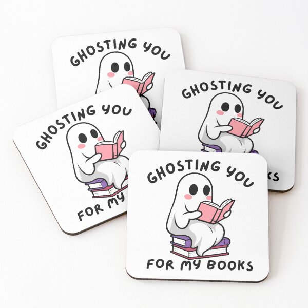 Item preview, Ghosting You For My Books Fun designed and sold by FarieArt.