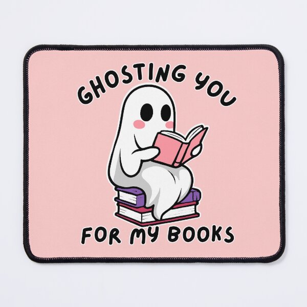 Item preview, Ghosting You For My Books Fun designed and sold by FarieArt.