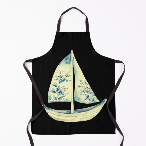 Item preview, Coastal-Aesthetic-Summer – Blue Porcelain Style designed and sold by Ela-graphicwiz.
