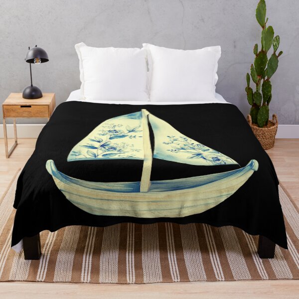 Item preview, Coastal-Aesthetic-Summer – Blue Porcelain Style designed and sold by Ela-graphicwiz.