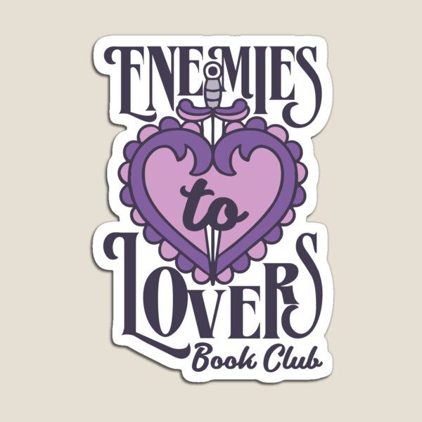 Aperçu de l'œuvre CLUB DE LECTURE ENNEMIS AUX AMOUREUX créée et vendue par TeeSnazz.