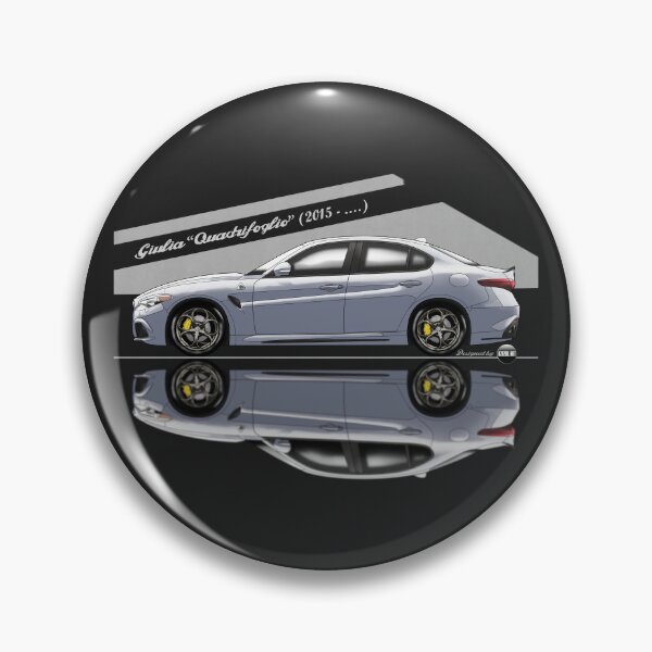 Item preview, Giulia Quadrifoglio (silverstone gray) – Modern Power, Pure Soul designed and sold by Azaziel.