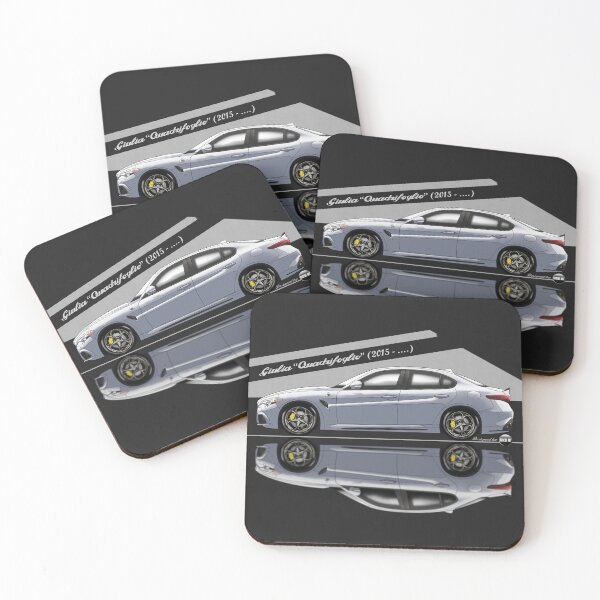Item preview, Giulia Quadrifoglio (silverstone gray) – Modern Power, Pure Soul designed and sold by Azaziel.