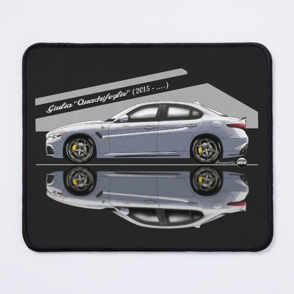 Item preview, Giulia Quadrifoglio (silverstone gray) – Modern Power, Pure Soul designed and sold by Azaziel.