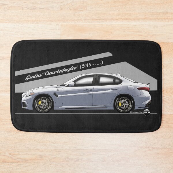 Item preview, Giulia Quadrifoglio (silverstone gray) – Modern Power, Pure Soul designed and sold by Azaziel.