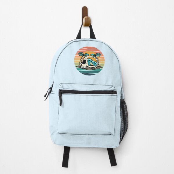 Item preview, Tropical Beach Waves Surfer Skull designed and sold by FanFest.