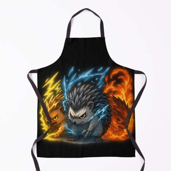Item preview, Elemental Hedgehog Trio designed and sold by TheNewPixel.