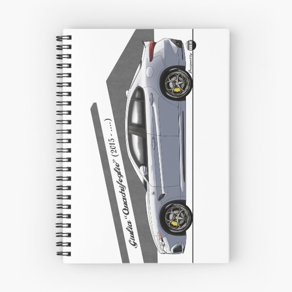 Item preview, Giulia Quadrifoglio (Silverstone Grey) – Modern Power, Pure Soul designed and sold by Azaziel.
