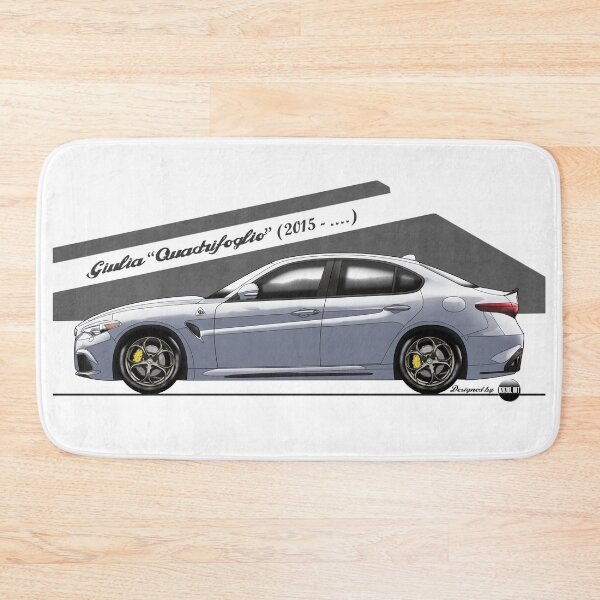 Item preview, Giulia Quadrifoglio (Silverstone Grey) – Modern Power, Pure Soul designed and sold by Azaziel.