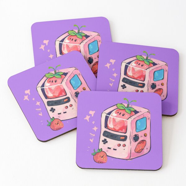 Item preview, Strawberry Pixel Sipper designed and sold by Lunsea shop.