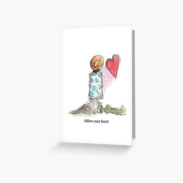 Item preview, 'Follow Your Heart' by Theresa Wyatt Prebilsky designed and sold by Theresa Wyatt Prebilsky.