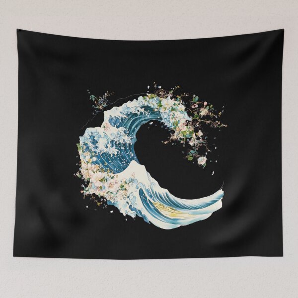Item preview, Coastal-Aesthetic-Summer – Blue Porcelain Style designed and sold by Ela-graphicwiz.