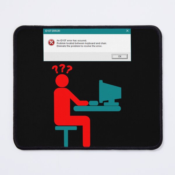 Item preview, ID10T Error | IT SUPPORT | IT Meme designed and sold by BelNeuve.