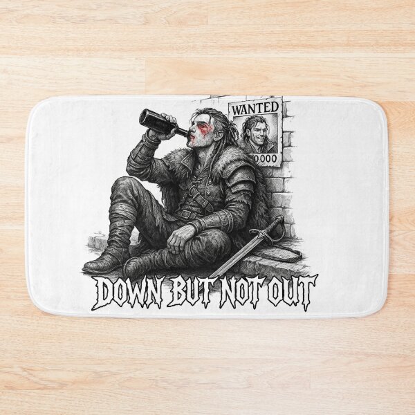 Item preview, Down But Not Out - Wanted & Wounded designed and sold by Down But Not Out Apparel.