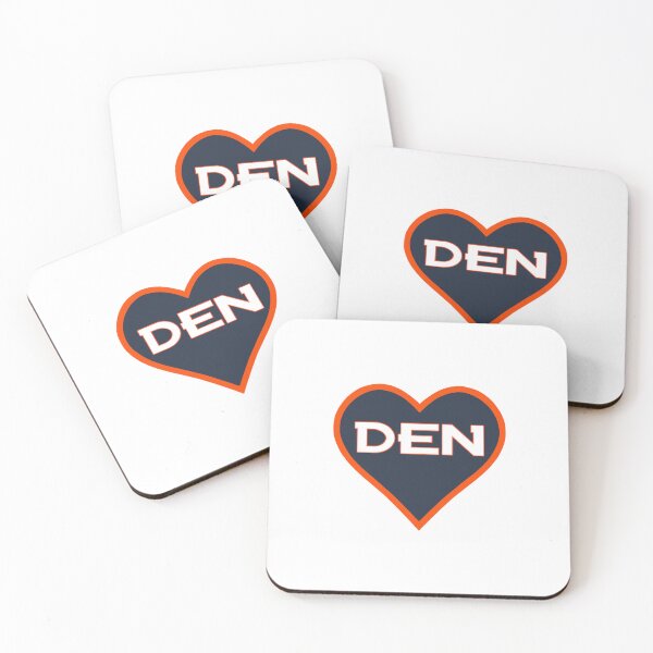 Aperçu de l'œuvre Le cœur des Broncos de Denver créée et vendue par craftycassbee.