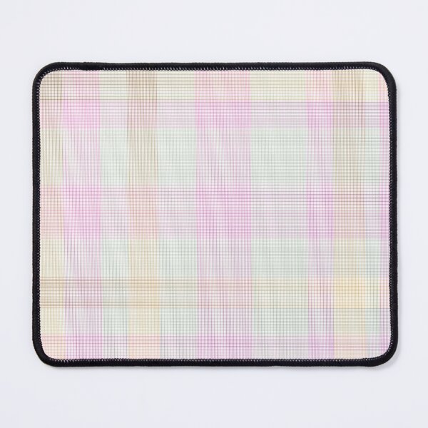 Item preview, Cottage Core Pink, Yellow, Green and Brown Gradient Plaid Linen Look designed and sold by LostinEverythingDesigns.
