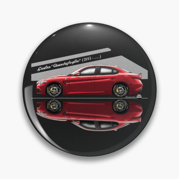 Item preview, Giulia Quadrifoglio (Rosso Alfa) – Modern Power, Pure Soul designed and sold by Azaziel.