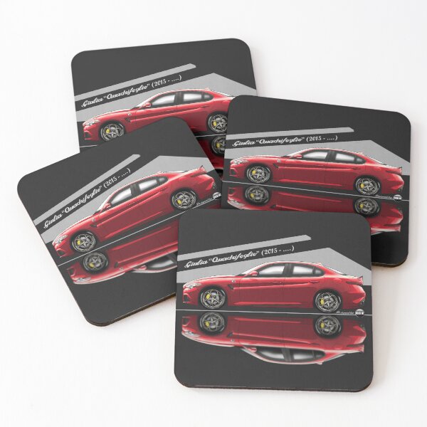 Item preview, Giulia Quadrifoglio (Rosso Alfa) – Modern Power, Pure Soul designed and sold by Azaziel.