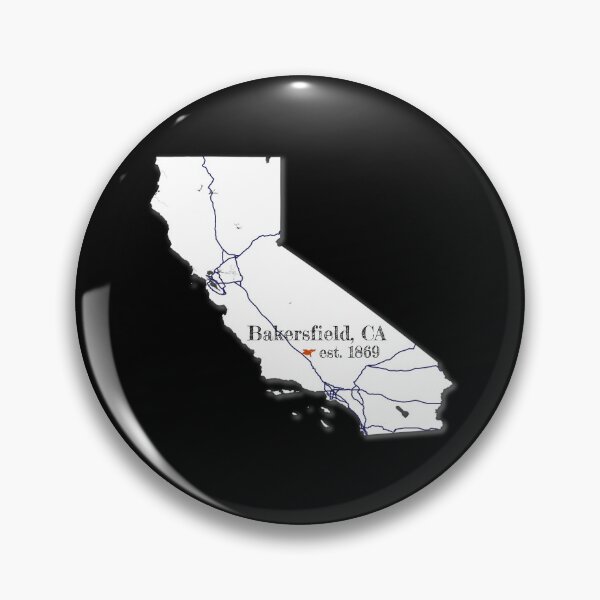 Item preview, Bakersfield, CA [White] designed and sold by PhilbonianDezin.
