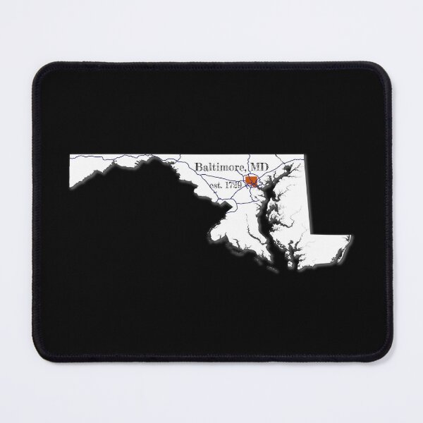 Item preview, Baltimore, MD [White] designed and sold by PhilbonianDezin.