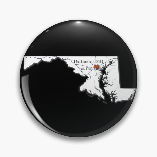 Item preview, Baltimore, MD [White] designed and sold by PhilbonianDezin.