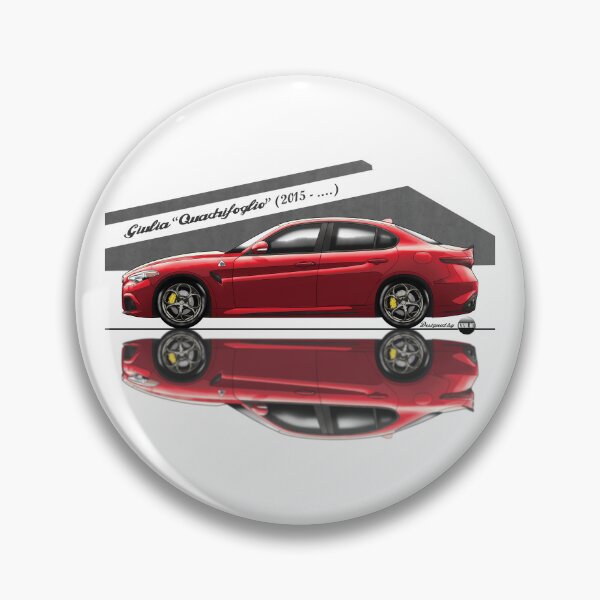 Item preview, Giulia Quadrifoglio (Rosso Alfa) – Modern Power, Pure Soul designed and sold by Azaziel.