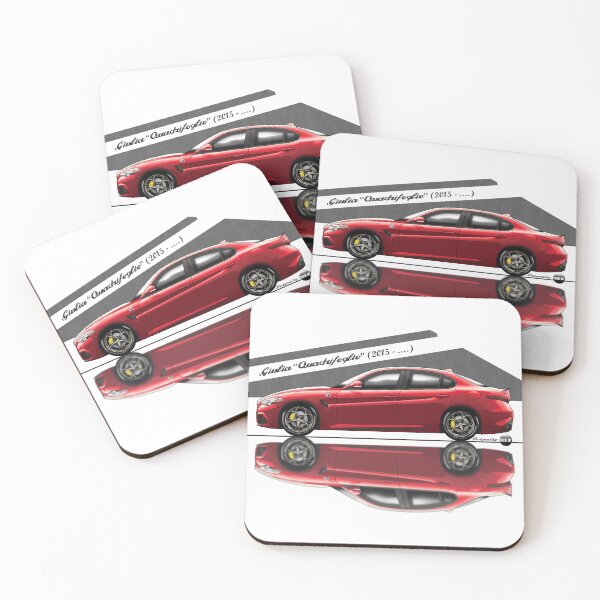 Item preview, Giulia Quadrifoglio (Rosso Alfa) – Modern Power, Pure Soul designed and sold by Azaziel.