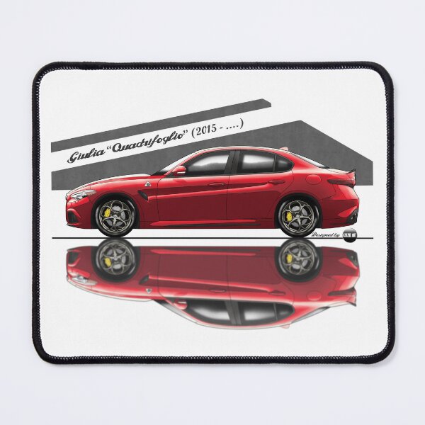 Item preview, Giulia Quadrifoglio (Rosso Alfa) – Modern Power, Pure Soul designed and sold by Azaziel.