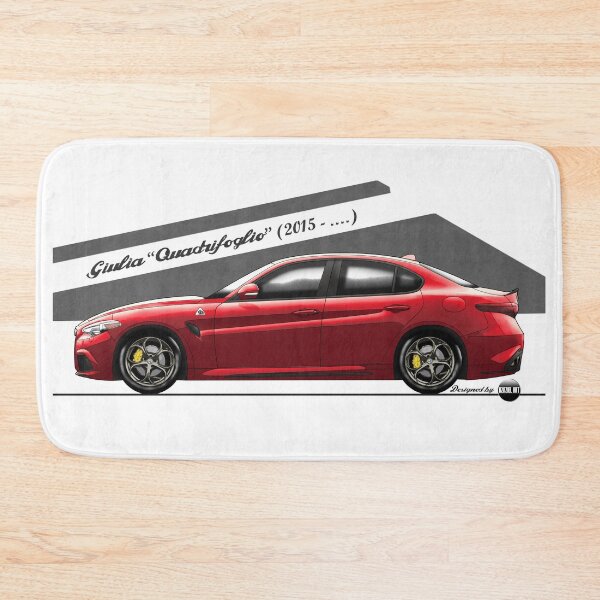 Item preview, Giulia Quadrifoglio (Rosso Alfa) – Modern Power, Pure Soul designed and sold by Azaziel.