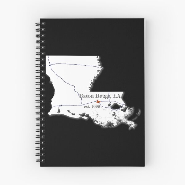 Item preview, Baton Rouge, LA [White] designed and sold by PhilbonianDezin.