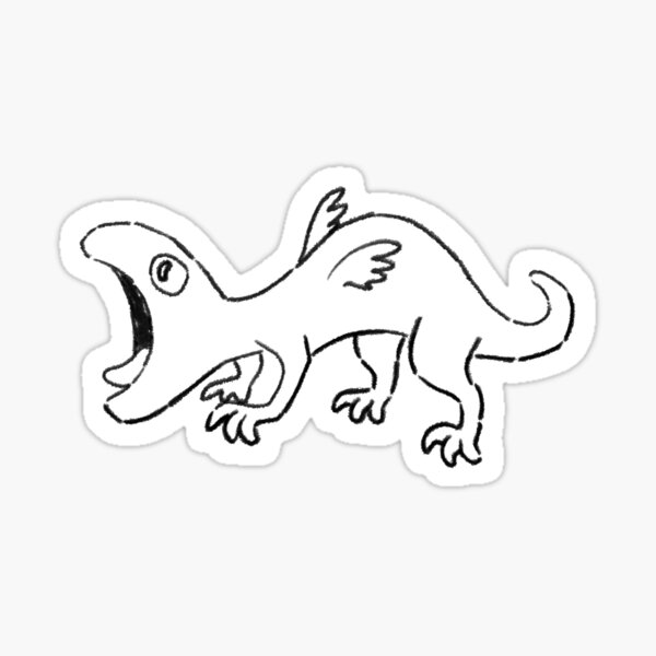 Item preview, screaming creature designed and sold by Aidenish Art.