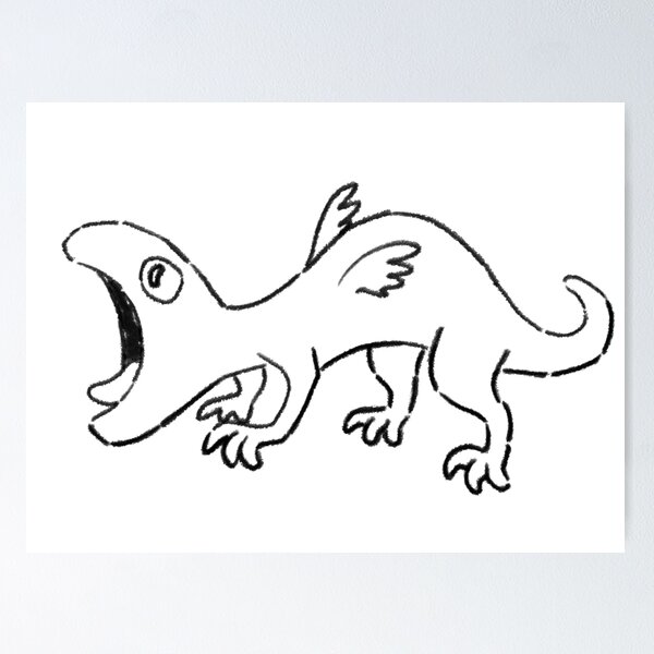 Item preview, screaming creature designed and sold by Aidenish Art.