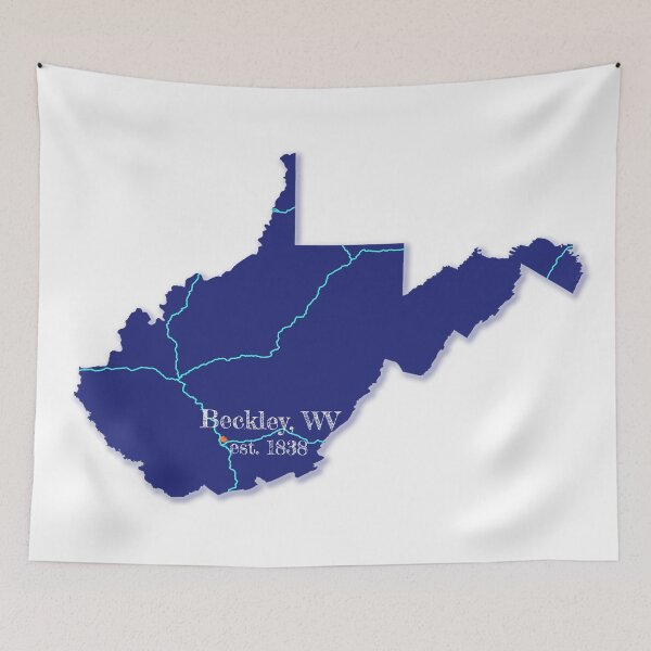 Item preview, Beckley, WV [Blue] designed and sold by PhilbonianDezin.