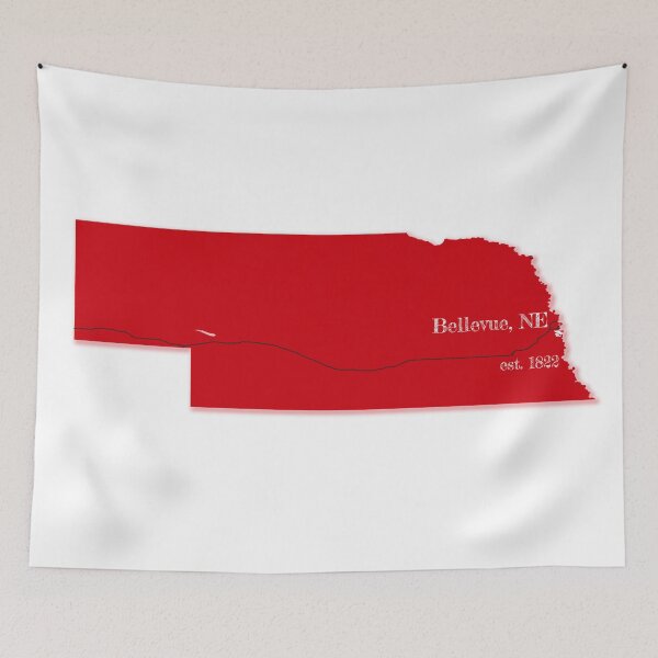 Item preview, Bellevue, NE [Red] designed and sold by PhilbonianDezin.