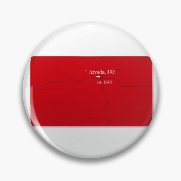 Item preview, Arvada, CO [Red] designed and sold by PhilbonianDezin.