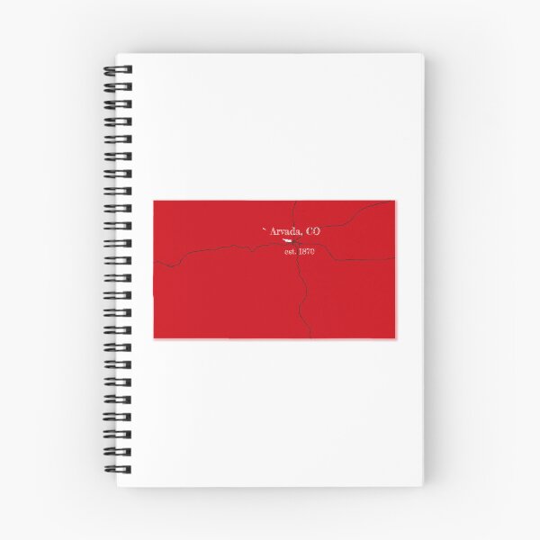 Item preview, Arvada, CO [Red] designed and sold by PhilbonianDezin.