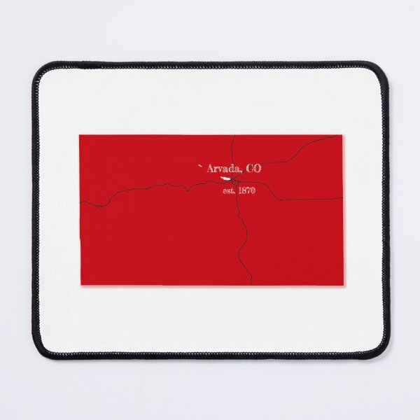 Item preview, Arvada, CO [Red] designed and sold by PhilbonianDezin.