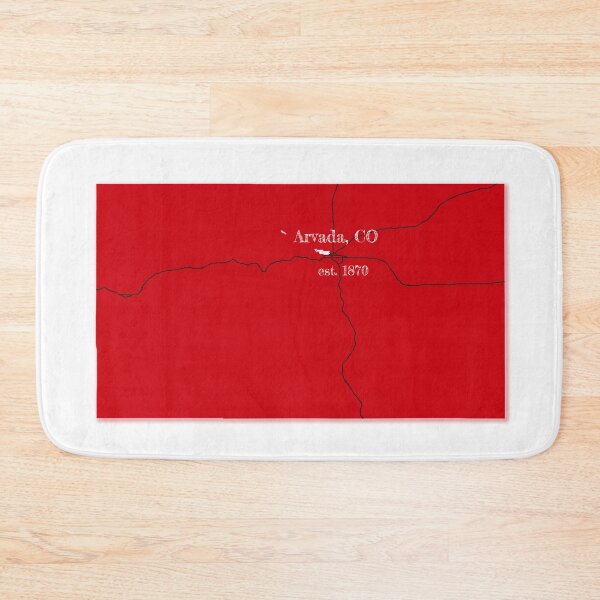 Item preview, Arvada, CO [Red] designed and sold by PhilbonianDezin.