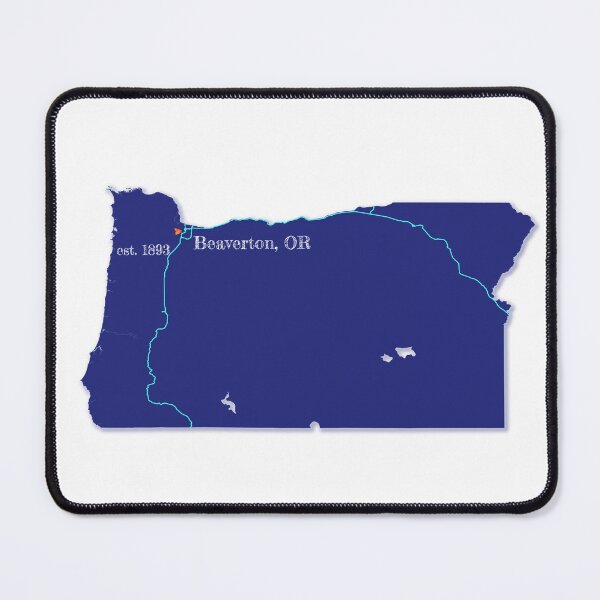 Item preview, Beaverton, OR [Blue] designed and sold by PhilbonianDezin.