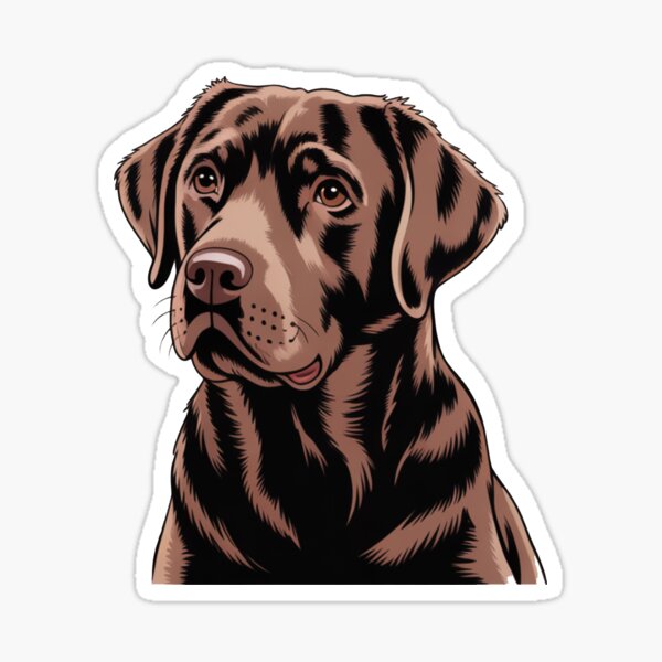 Item preview, Cute Chocolate Lab designed and sold by lea-lani.