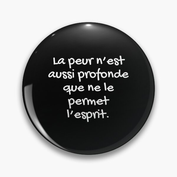 Item preview, Quote about life - Fear comes from the mind designed and sold by ZenNature.