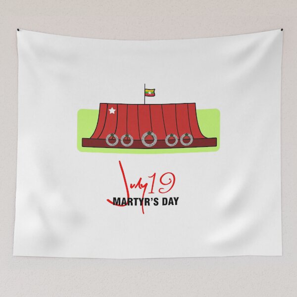 Item preview, July 19 Martyrs Day designed and sold by CreativeStrike.