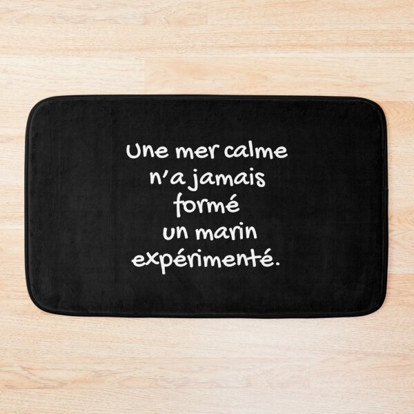 Item preview, Quote about life - positive quote in French designed and sold by ZenNature.