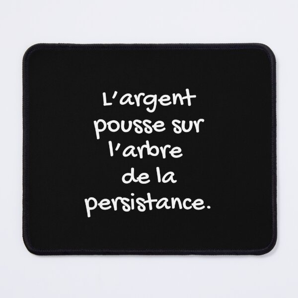 Item preview, Quote about life - positive quote in French designed and sold by ZenNature.