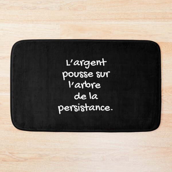 Item preview, Quote about life - positive quote in French designed and sold by ZenNature.