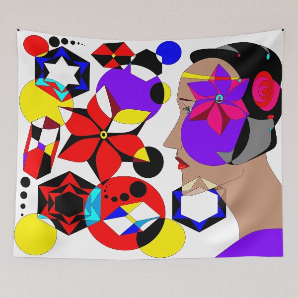 Item preview, Abstract with a Pinwheel, Profile and Shapes designed and sold by judy snyder.