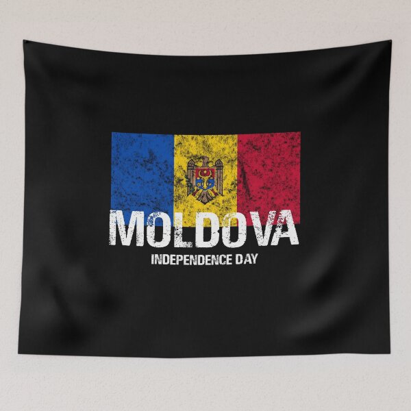 Item preview, Moldova Independence Day Moldova Flag Distressed Vintage  designed and sold by CreativeStrike.