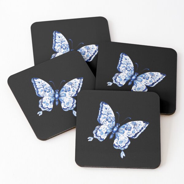 Item preview, Coastal-Aesthetic-Summer – Blue Porcelain Style designed and sold by Ela-graphicwiz.