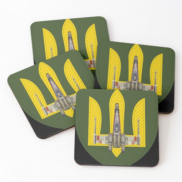 Item preview, Ukrainian Army Trident-X-Wing Crossover with Shield designed and sold by _Fulcrum_.